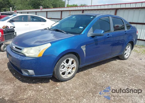 2008 Ford Focus Se/Ses из США, поврежденный, VIN 1FAHP35N18W100434